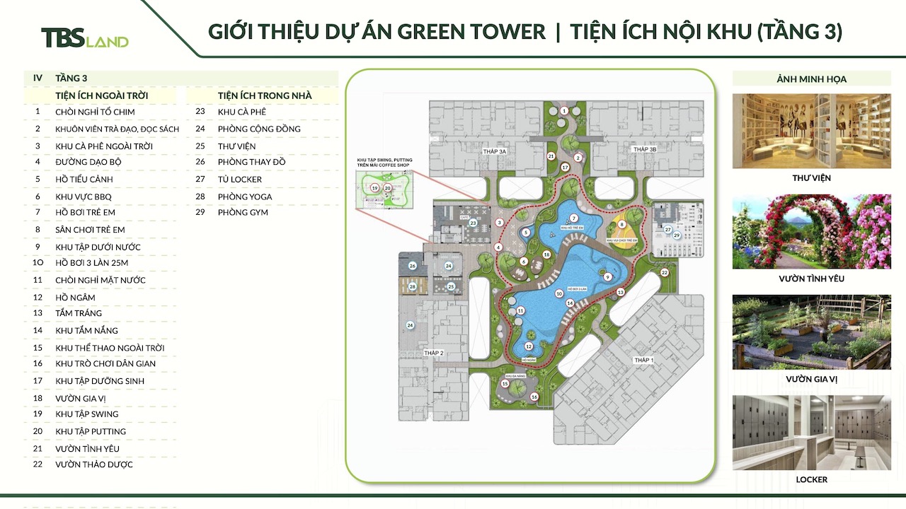 Green Skyline: Căn hộ ở thật, giá tốt, tiện ích đủ đầy 5 Tiện ích nội khu Green Skyline Tầng 3