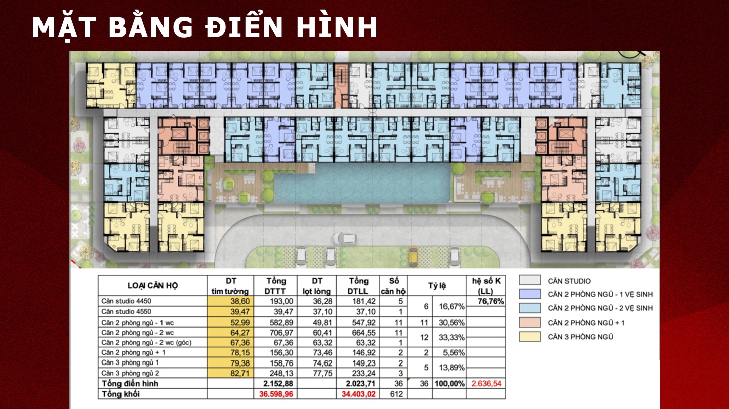 Saint Mary Light – Dự án căn hộ đầu tiên tại Bến Cát, Bình Dương 3 Mặt Bằng Căn Hộ Saint Mary Light